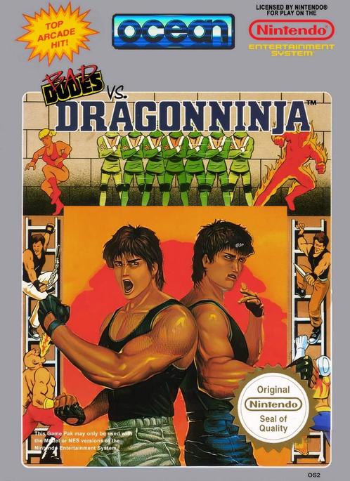 Bad Dudes VS. Dragon Ninja (Nintendo (NES)), Spelcomputers en Games, Games | Nintendo NES, Gebruikt, Verzenden