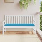 vidaXL Tuinbankkussen 150x50x3 cm oxford stof blauw, Huis en Inrichting, Woonaccessoires | Kussens, Verzenden, Nieuw, Blauw