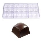 Bonbonvorm Chocolate World Ronde Kubus (21x) 27x19mm, Hobby en Vrije tijd, Taarten en Cupcakes maken, Verzenden, Nieuw