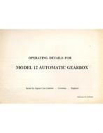 1968 JAGUAR 240 INSTRUCTIEBOEKJE ENGELS, Auto diversen, Handleidingen en Instructieboekjes