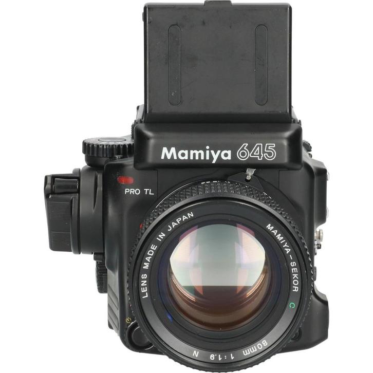 Tweedehands Mamiya 645 Pro Sekor-C 80mm f/1.9 CM3268, Audio, Tv en Foto, Fotocamera's Analoog, Gebruikt, Ophalen of Verzenden