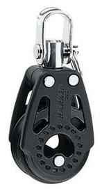 Harken 340 Carbo Air blok 29 mm enkelschijfs met wartel, Ophalen of Verzenden, Nieuw, Zeilboot of Motorboot