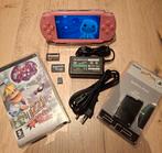 PSP ROZE 1004 Complete Set  Nette staat  + 40 games, Spelcomputers en Games, Spelcomputers | Sony PSP, Nieuw