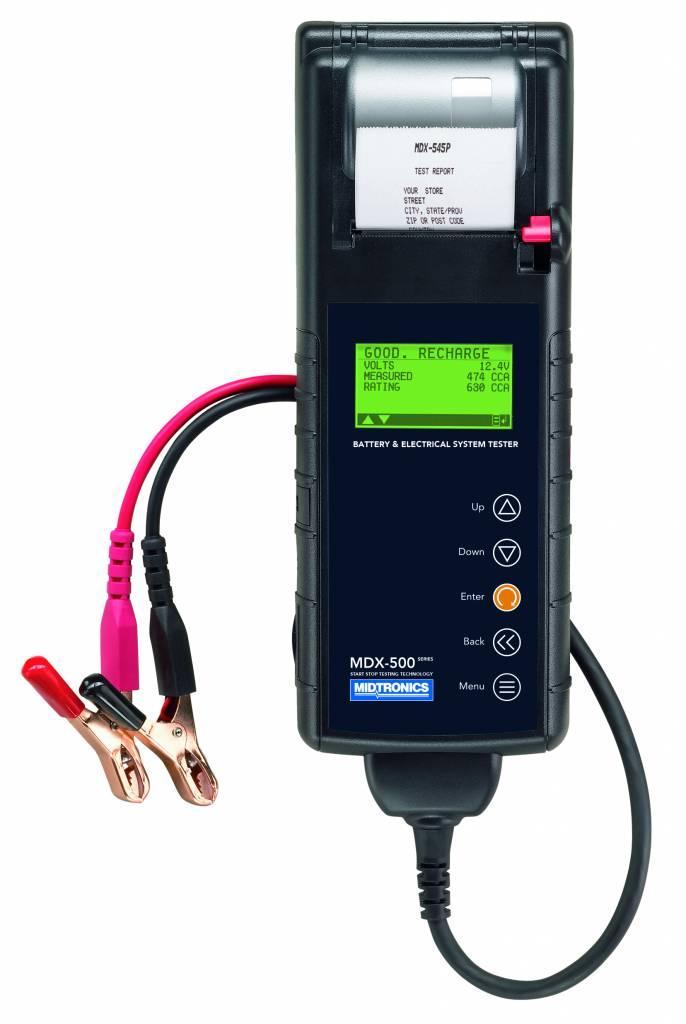 Midtronics Accutester MDX 545 P met printer, Auto diversen, Autogereedschap, Nieuw, Ophalen of Verzenden