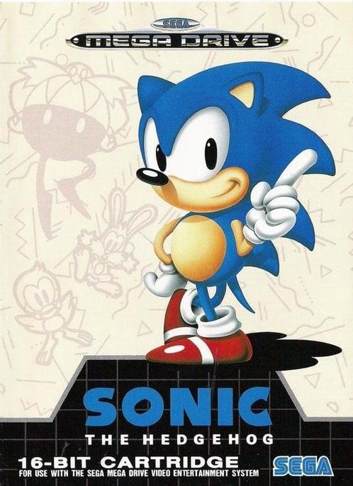 Sonic the Hedgehog - Sega Megadrive (Losse Cartridge), Spelcomputers en Games, Games | Sega, Zo goed als nieuw, Ophalen of Verzenden