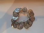 Zonder Minimumprijs - Armband Zilver - Charme van de munt, Nieuw