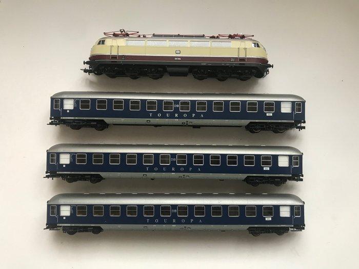 Lima H0 - Treinset (4) - TEE Lok E 03 004 plus 3 toerwagen -, Hobby en Vrije tijd, Modeltreinen | H0
