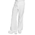Disco Broek Wit M/L, Verzenden, Nieuw