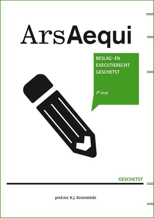 9789493199590 Ars Aequi Geschetst - Beslag- en executiere..., Boeken, Schoolboeken, Zo goed als nieuw, Verzenden