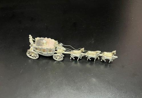 Miniatuur figuur - .835 zilver, Antiek en Kunst, Antiek | Goud en Zilver