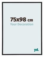 Fotolijst 75x98 cm - Zwart Mat - Kunststof - Annecy, Verzenden, Nieuw