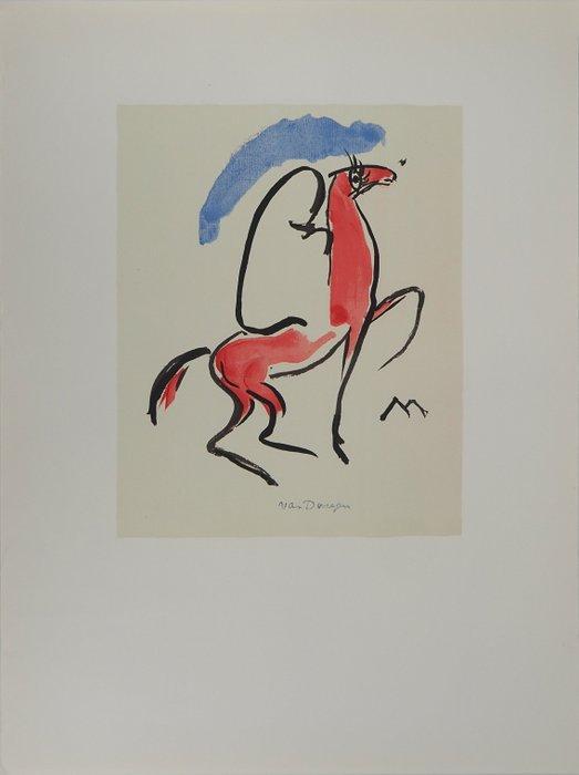 Kees Van Dongen (1877-1968) - Ecuyer au cheval rouge, Antiek en Kunst, Antiek | Overige Antiek