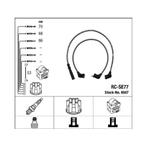 Ngk Bougiekabelset 8047, Computers en Software, Verzenden, Nieuw