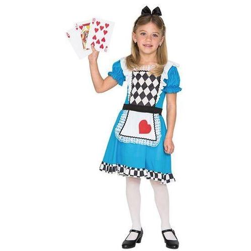 Alice in Wonderland kostuum kind, Hobby en Vrije tijd, Feestartikelen, Feestartikel, Nieuw, Verzenden