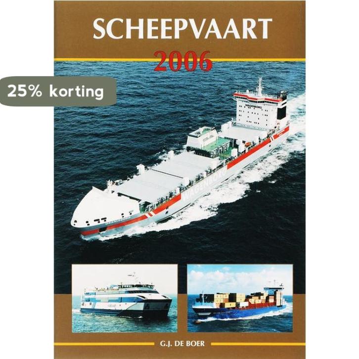 Scheepvaart 2006 9789060134528 G.J. de Boer, Boeken, Hobby en Vrije tijd, Gelezen, Verzenden