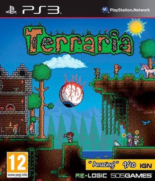 Terraria (PS3 Games) (Playstation 3), Spelcomputers en Games, Games | Sony PlayStation 3, Zo goed als nieuw, Ophalen of Verzenden