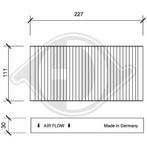 BINNENFILTER VOOR HONDA CIVIC 1999-2001 80292S7A003, Ophalen of Verzenden, Nieuw