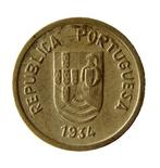 Portugees-India. Republic. 2 Tanga 1934 - Rara  (Zonder