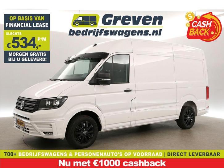 Volkswagen Crafter 30 2.0 TDI L3H3 BPM VRIJ 140PK Carplay, Auto's, Bestelauto's, Te koop, Handgeschakeld, Financial lease, Diesel