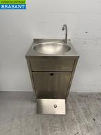 RVS Wasbak met Voetbediening Horeca, Ophalen of Verzenden, Gebruikt