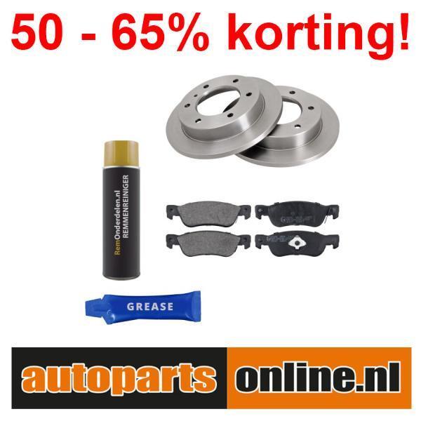 Remschijven + Remblokken Isuzu Trooper achterzijde, Auto-onderdelen, Besturing, Nieuw, Verzenden