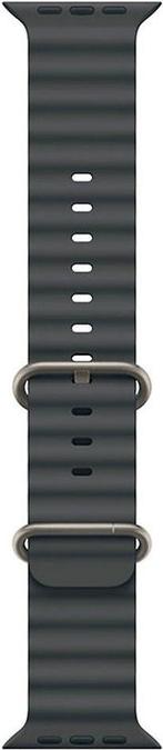 Apple 44/45/46/49 mm Ocean-bandje zwart, Verzenden, Zo goed als nieuw