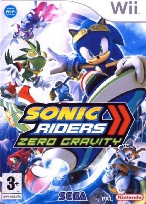 Sonic Riders Zero Gravity (Wii Games) (Nintendo Wii), Spelcomputers en Games, Games | Nintendo Wii, Zo goed als nieuw, Ophalen of Verzenden
