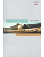 2004 AUDI A4 CABRIOLET BROCHURE NEDERLANDS, Nieuw, Audi, Author