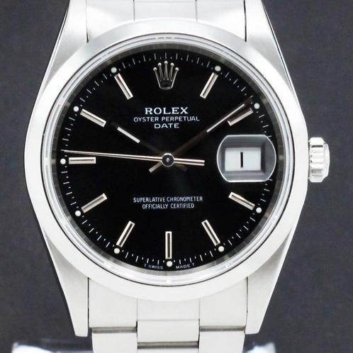 Rolex Datejust 34 15200 uit 1999, Sieraden, Tassen en Uiterlijk, Horloges | Dames, Polshorloge, Gebruikt, Rolex, Verzenden