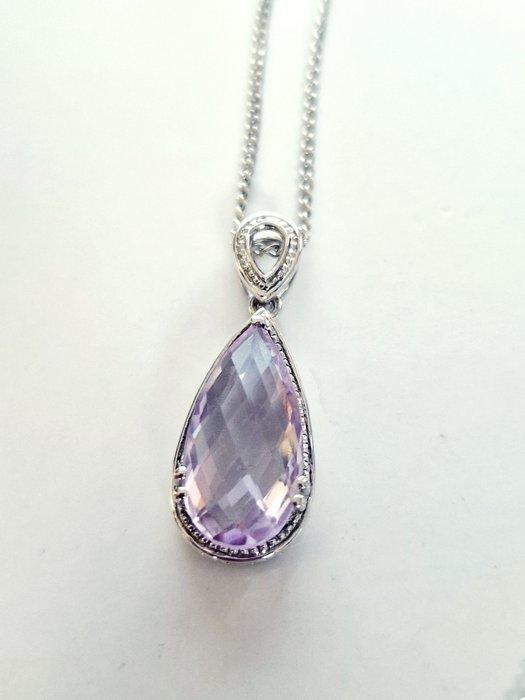 Zonder minimumprijs - Ketting met hanger Zilver - 8.50ct., Sieraden, Tassen en Uiterlijk, Antieke sieraden