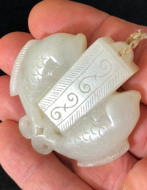 Hanger - Jade - China (Zonder Minimumprijs), Antiek en Kunst, Antiek | Overige Antiek