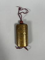 Inro en laque landschap van het Kawaguchi-meer - Hout, Lak -