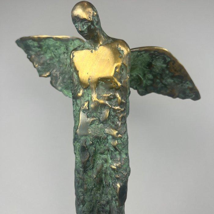 J. Zak (XX-XXI) - The Angel -He - bronze., Antiek en Kunst, Kunst | Designobjecten