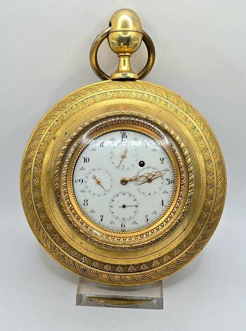 Dubois et Fils - Kalenderkomplikation - graviertes, Sieraden, Tassen en Uiterlijk, Horloges | Heren