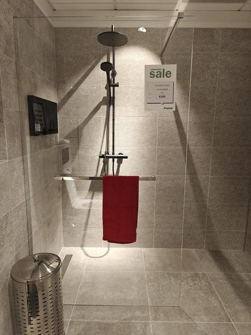 Showmodel inloopdouche helder glas 120cm - 0014, Doe-het-zelf en Verbouw, Sanitair, Douche, Nieuw, Chroom, Glas, Ophalen