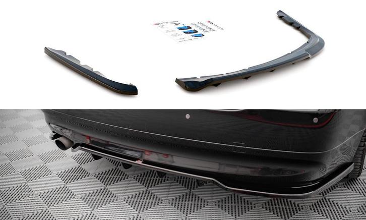 Bumper Aanzet Achterbumper Maxton Design BMW E90 B8096, Auto-onderdelen, Carrosserie en Plaatwerk, Nieuw, BMW, Achter, Links, Rechts