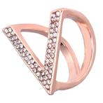 Fako Bijoux® - Sjaalklem - V-Model Strass - 26x27x22mm -, Sieraden, Tassen en Uiterlijk, Broches, Verzenden, Nieuw