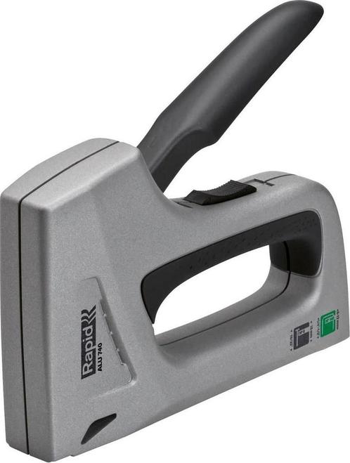 Rapid Tacker Nietpistool ALU 740, Doe-het-zelf en Verbouw, Gereedschap | Handgereedschap, Zo goed als nieuw, Ophalen of Verzenden