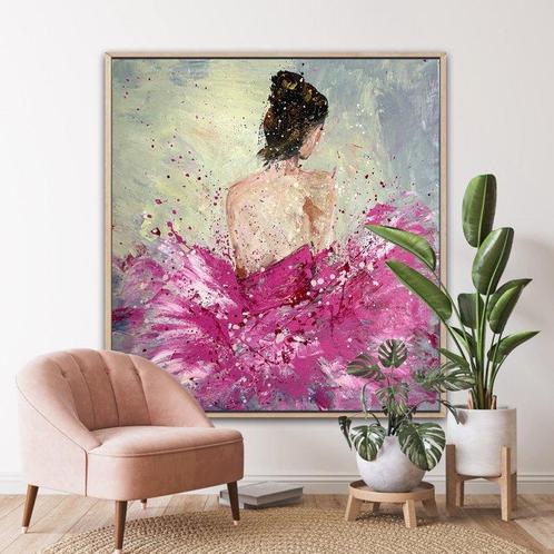 Esty - Ballerina XXL, Antiek en Kunst, Kunst | Schilderijen | Modern