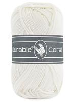 Durable Coral - 326 ivory - Gemerceriseerd Katoen Garen, Hobby en Vrije tijd, Breien en Haken, Ophalen of Verzenden, Nieuw