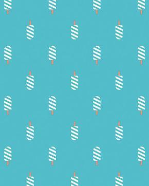 Tafelzeil IJsjes Scuba Blauw, Hobby en Vrije tijd, Stoffen en Lappen, Blauw, Nieuw