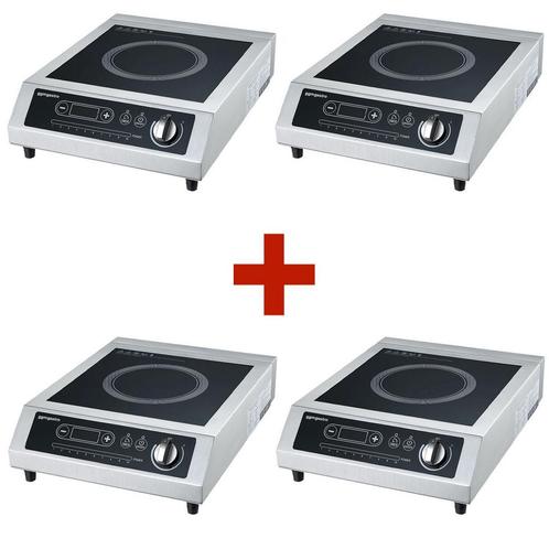 GGM Gastro | (4 stuks) Inductie kookplaat - 3,5 kW | IDS5#4, Zakelijke goederen, Horeca | Keukenapparatuur, Fornuis, Frituur en Grillen