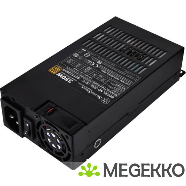 Silverstone FX350-G power supply unit 350 W Flex ATX Zwart, Computers en Software, Overige Computers en Software, Nieuw, Verzenden