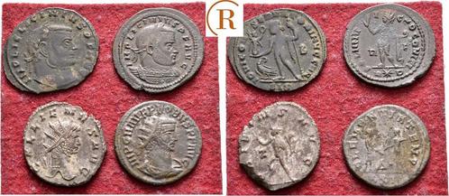 Lot 4 munten in guter Erhaltung Meist Antoninian Antike R..., Postzegels en Munten, Munten | Europa | Niet-Euromunten, Verzenden