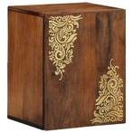 vidaXL Badkamer wandkast Honingbruin 38 x 33 x 48 cm Massief, Huis en Inrichting, Verzenden, Nieuw