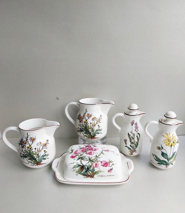 Villeroy & Boch - Boterschotel (5) - Botanica - Vitro, Antiek en Kunst, Antiek | Meubels | Tafels