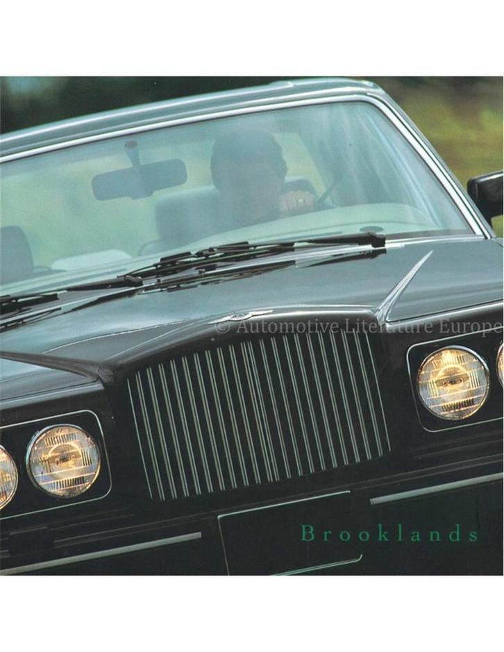1992 BENTLEY BROOKLANDS BROCHURE ENGELS, Boeken, Auto's | Folders en Tijdschriften