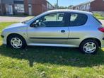 Peugeot 206 1.4 3D 2003 Grijs, Auto's, Gebruikt, Handgeschakeld, Zilver of Grijs, Hatchback