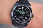 Horloge Rolex Airking Custom Black Blaken goede conditie, Staal, Polshorloge, Ophalen of Verzenden, Zo goed als nieuw