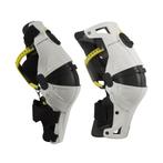 Kniebeschermer Mobius X8 Wit/Geel (Kniebraces & Beschermers), Motoren, Accessoires | Overige, Verzenden, Nieuw